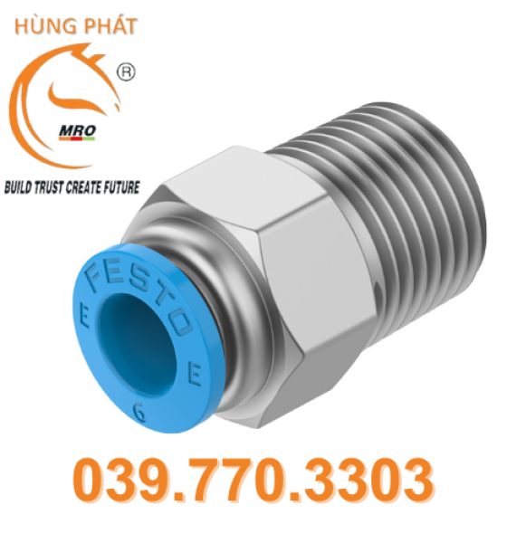 Đầu nối NPQE-D-R18-Q6-P10 - Festo Hùng Phát (HÀNG CÓ SẴN)