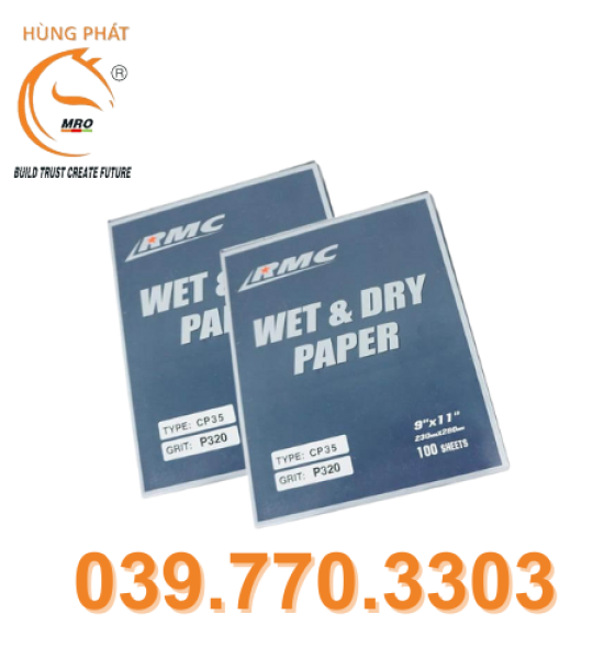 GIẤY NHÁM RMC - SIÊU MỊN - ĐÁNH BÓNG MỌI BỀ MẶT - ĐỘ MỊN 240