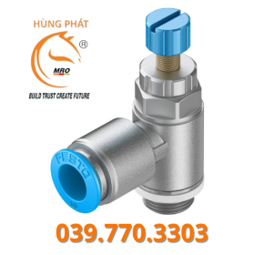 Van tiết lưu GRLA-1/4-QS-10-RS-D - Festo Hùng Phát (HÀNG CÓ SẴN)